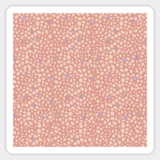 Leopard print pattern Sticker